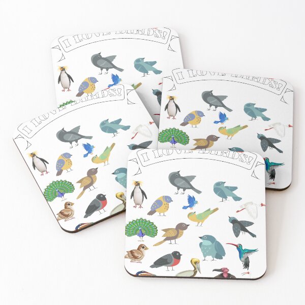 Item preview, Funny Nature Wildlife i love birds designed and sold by Targa none.