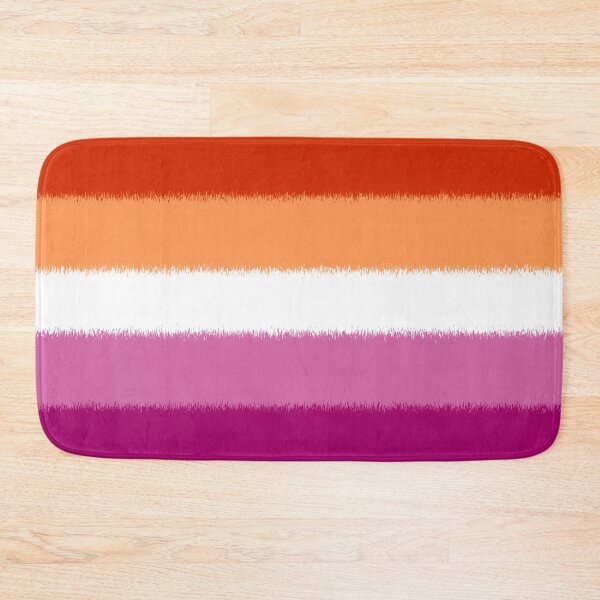 Aperçu de l'œuvre Scratchy Lesbian Pride Flag créée et vendue par Sum-Thangs.
