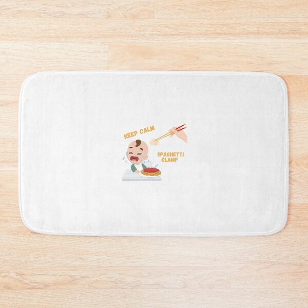 Item preview, Keep Calm And Spaghetti Clamp designed and sold by MeeksPrinTing.