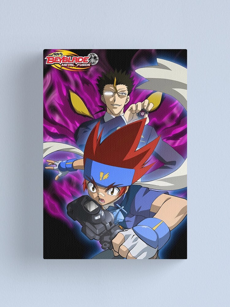 Classic Beyblade Metal Fusion Anime Canvas Art and Wall Art Poster