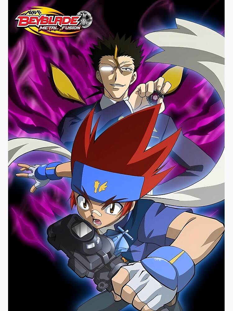 Classic Beyblade Metal Fusion Anime Canvas Art and Wall Art Poster