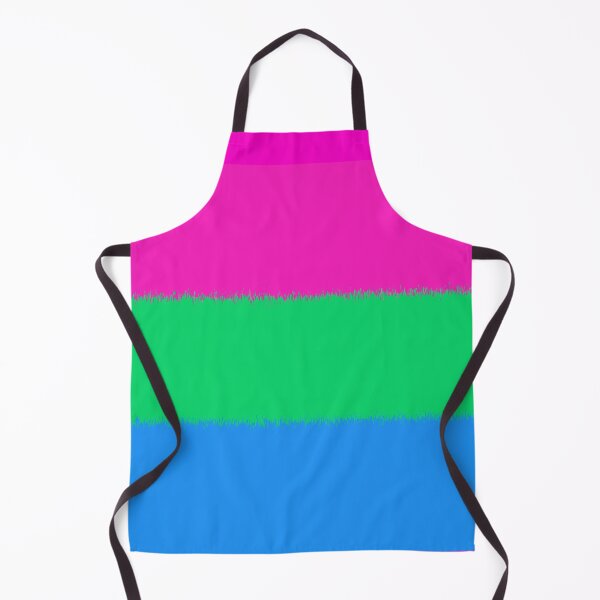 Aperçu de l'œuvre Scratchy Polysexual Pride Flag créée et vendue par Sum-Thangs.