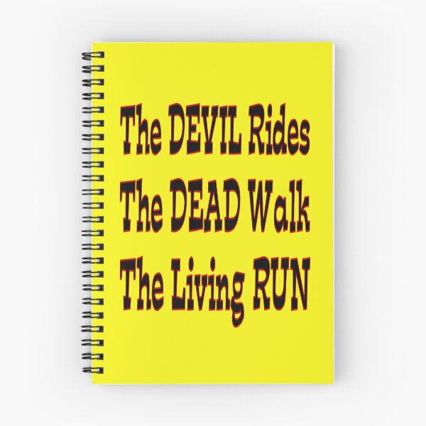 Item preview, The Devil Rides, text only designed and sold by LoneAngel.