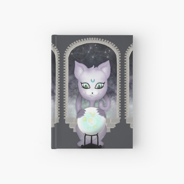 Mystic Miku | Crystal Ball & Zodiac | Dark Grey Hardcover Journal