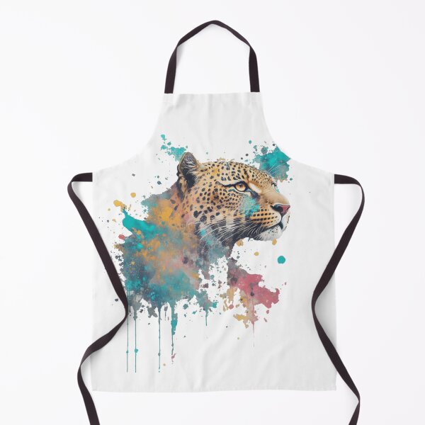 Item preview, Leopard: A Colorful and Abstract Stylized Animal Print Design for Streetwear and Hip-Hop Style designed and sold by TechBeeDesigns.