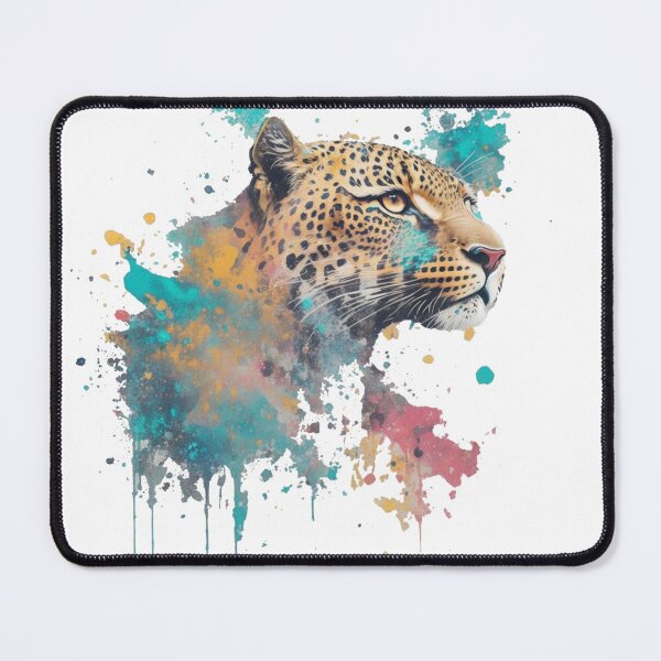 Item preview, Leopard: A Colorful and Abstract Stylized Animal Print Design for Streetwear and Hip-Hop Style designed and sold by TechBeeDesigns.