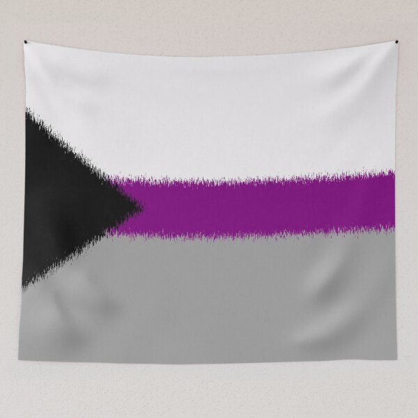 Item preview, Scratchy Demisexual Pride Flag designed and sold by Sum-Thangs.