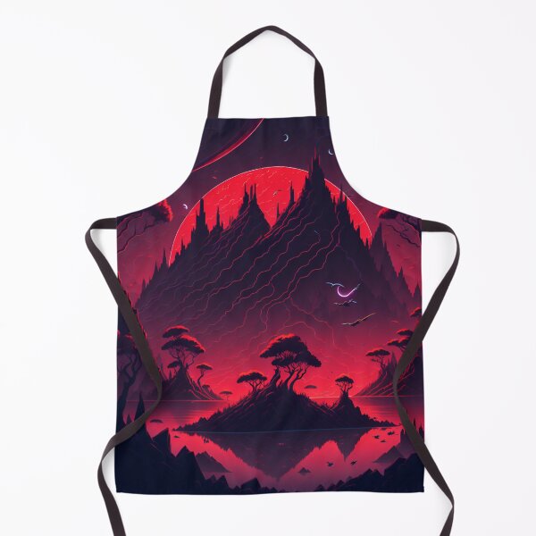 Item preview, Cosmic Island| Space Jungle II| Floating Comets| Bird's Sunset| Red Sky Dreams designed and sold by RedArtG09.