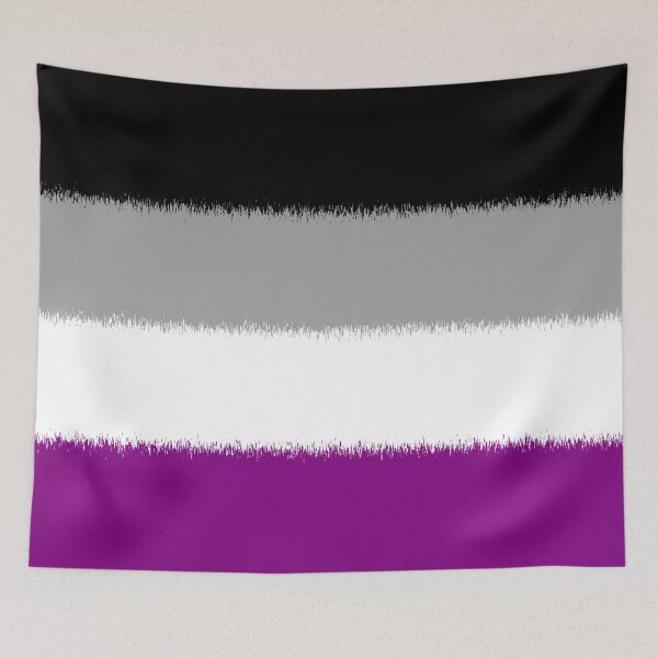 Item preview, Scratchy Asexual Pride Flag designed and sold by Sum-Thangs.