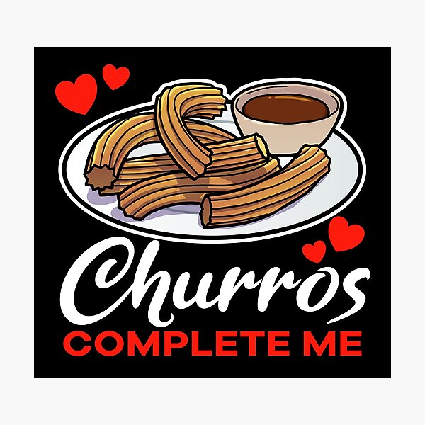 Item preview, Churros complete me dessert designed and sold by jonmlam.