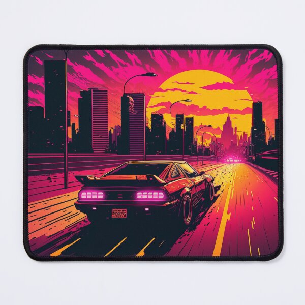 Item preview, Synthwave Car  designed and sold by Nightarcade.