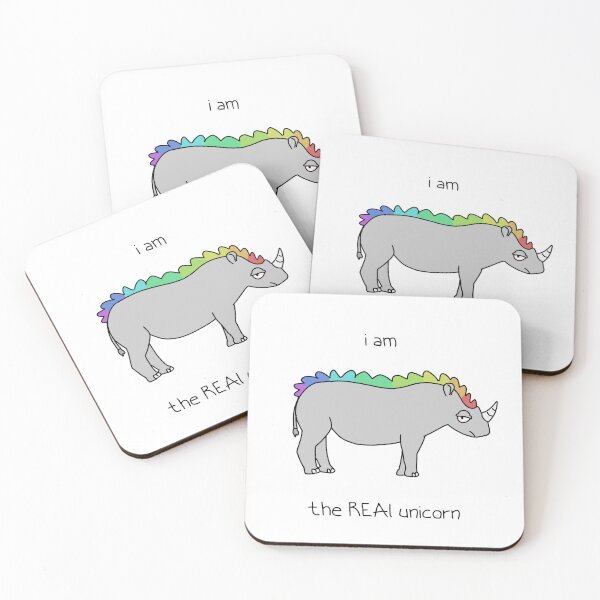 Item preview, fake unicorn designed and sold by lapatatew.