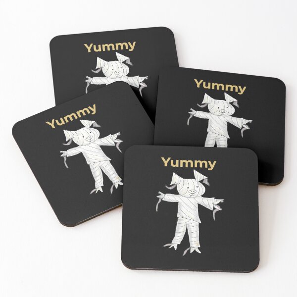 Item preview, Yummy mummy.  Cute pig in mummy costume. designed and sold by PiggingJapan.