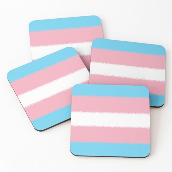 Item preview, Scratchy Transgender Pride Flag designed and sold by Sum-Thangs.