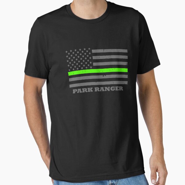 Vista previa del artículo con la obra «BANDERA RANGER DE THIN GREEN LINE PARK», diseñado y vendido por bluelinegear.
