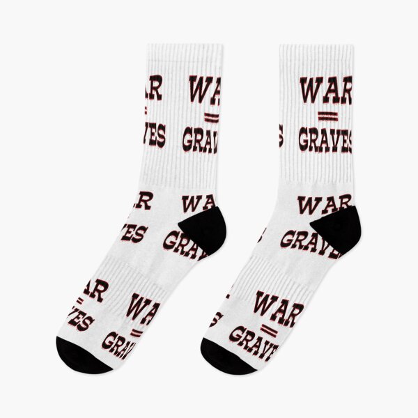 Item preview, War = Graves, text only design designed and sold by LoneAngel.