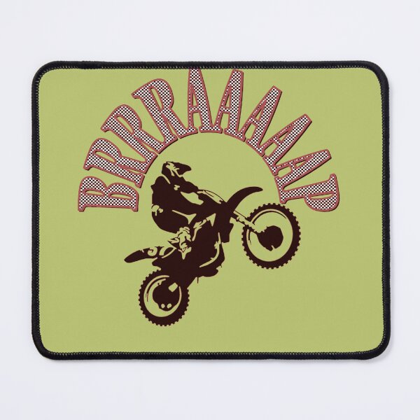 Item preview, Diseño de motocross Brrraaaaap Dirtbike en rojo designed and sold by taiche.