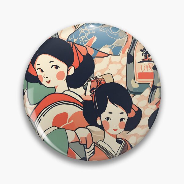 Item preview, Retro Japanese Geisha and Sake designed and sold by Studio Bankai.