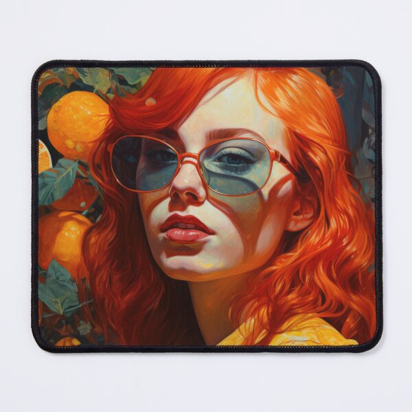 Item preview, Tangerine Gaze: A Lustrous Affair designed and sold by strangecanvas.