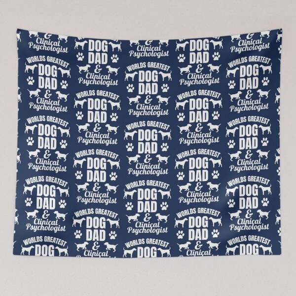 Item preview, Worlds Greatest Dog Dad And Clinical Psychologist | Featuring An Alternative Design On Selected Products designed and sold by McThingummy.