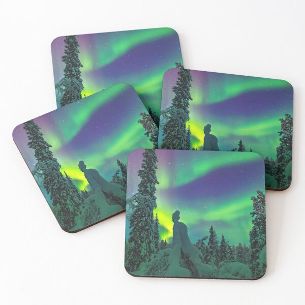 Item preview, Lapland Sweden  Northern Lights, Panoramic,panorama,wall art,Nature scene,Northern Lights,wall  posters,canvas designed and sold by eyesight4vision.