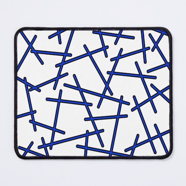 Item preview, Abstract geometric pattern - blue. designed and sold by K.S ART.