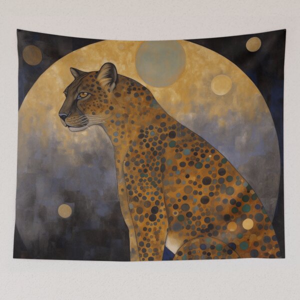 Item preview, Golden Moonlight Panther designed and sold by ShadeYume.