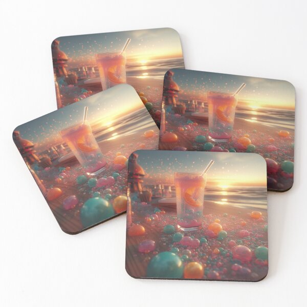 Item preview, Bubble Cocktail, Sunset designed and sold by Hibiskusmond.