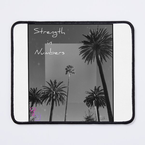 Item preview, Strength in Numbers (black and white) designed and sold by Twisted Doodles.