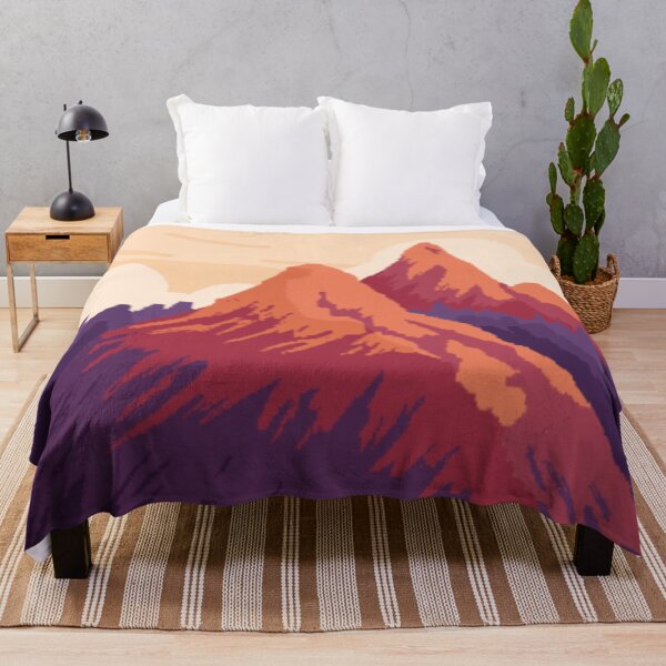 Item preview, Mountains - Pixel Art designed and sold by SpinDuckArts.