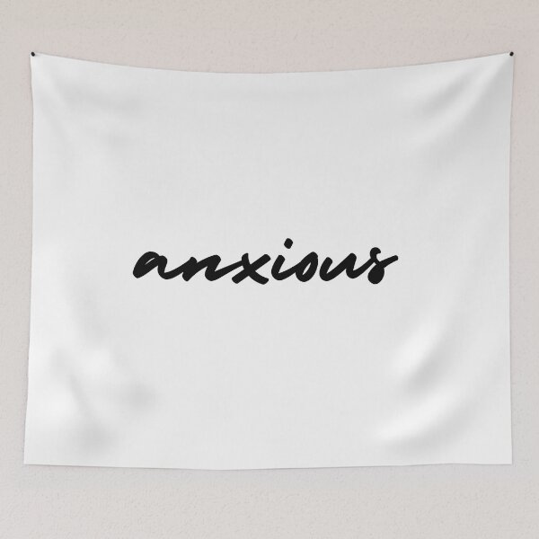 Item preview, anxious | emotion and mood  designed and sold by Therapy by Sen.