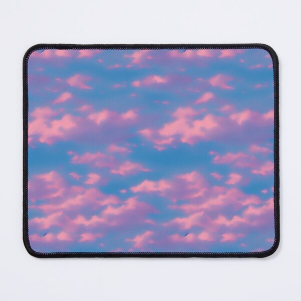Item preview, Pinky Clouds in the Sky Seamless Pattern, Watercolor, muted pastel colors designed and sold by Girly-Universe.