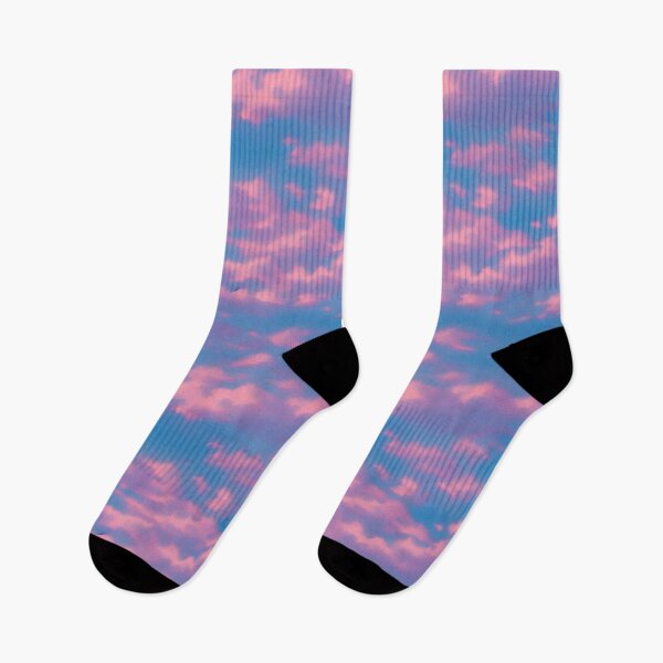 Item preview, Pinky Clouds in the Sky Seamless Pattern, Watercolor, muted pastel colors designed and sold by Girly-Universe.