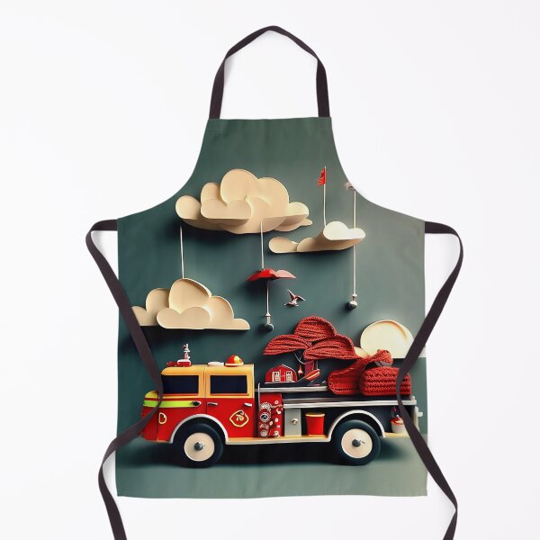 Item preview, Paper Art Firetruck designed and sold by cuprum.
