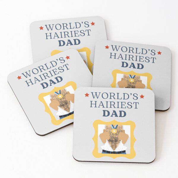 Item preview, World's Hairiest Dad designed and sold by AlpacaSmokes.