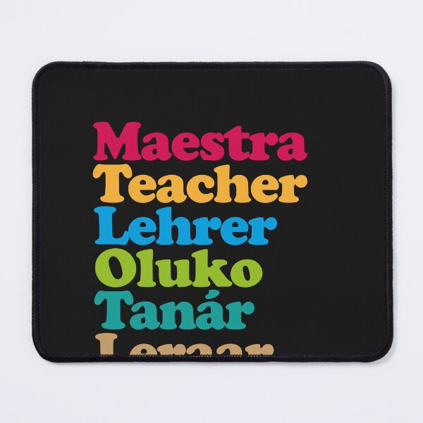 Item preview, Maestra Teacher Lehrer Oluko Tanar Leraar designed and sold by Profashionall.