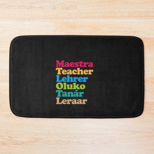 Item preview, Maestra Teacher Lehrer Oluko Tanar Leraar designed and sold by Profashionall.