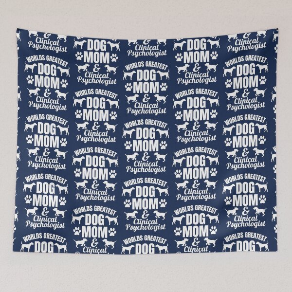 Item preview, Worlds Greatest Dog Mom And Clinical Psychologist | Featuring An Alternative Design On Selected Products designed and sold by McThingummy.