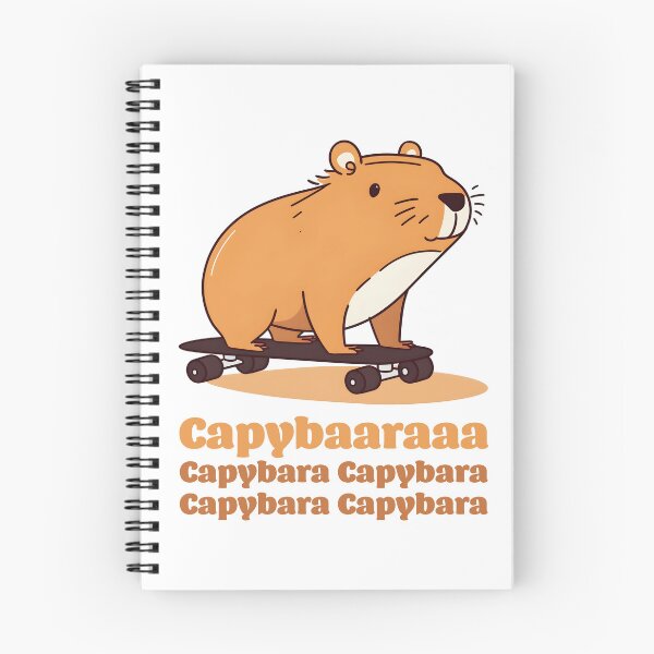 Item preview, Capybara on Skateboard - A Playful and Iconic Internet Meme Graphic designed and sold by Shegohi.