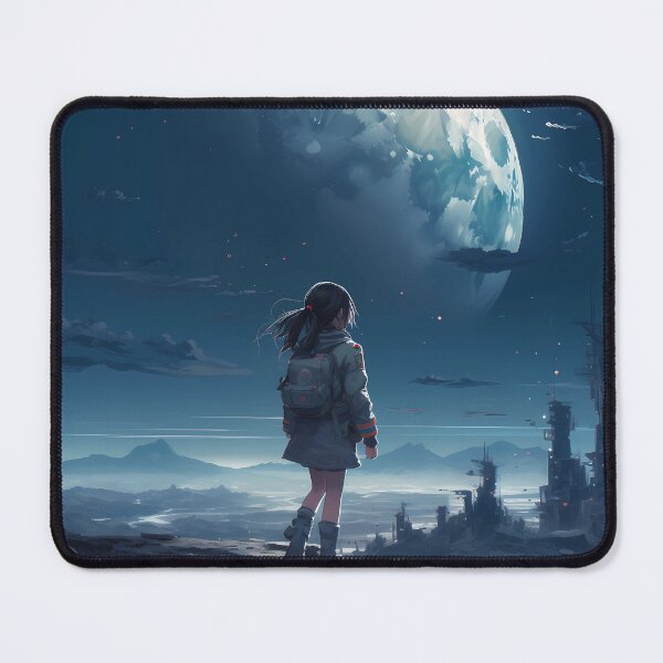 Item preview, A little girl walking on the moon designed and sold by Ragdollcat.