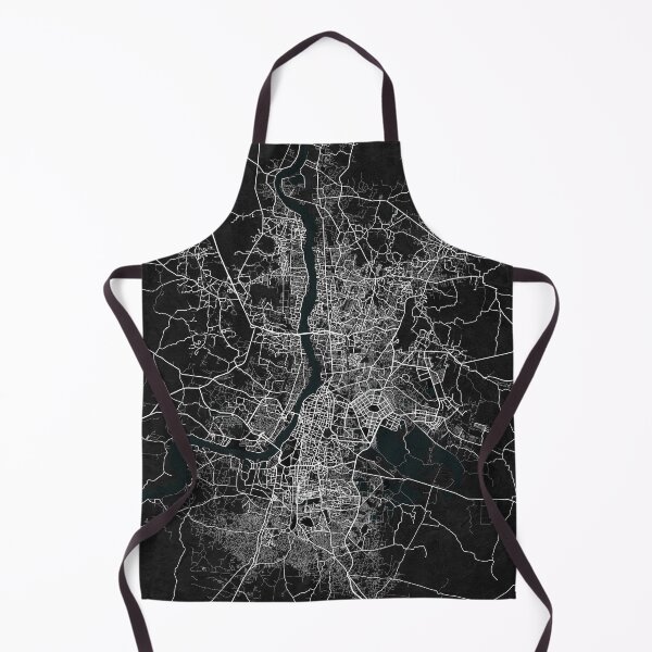 Item preview, Kolkata City Map of India - Dark designed and sold by deMAP.