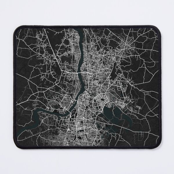 Item preview, Kolkata City Map of India - Dark designed and sold by deMAP.