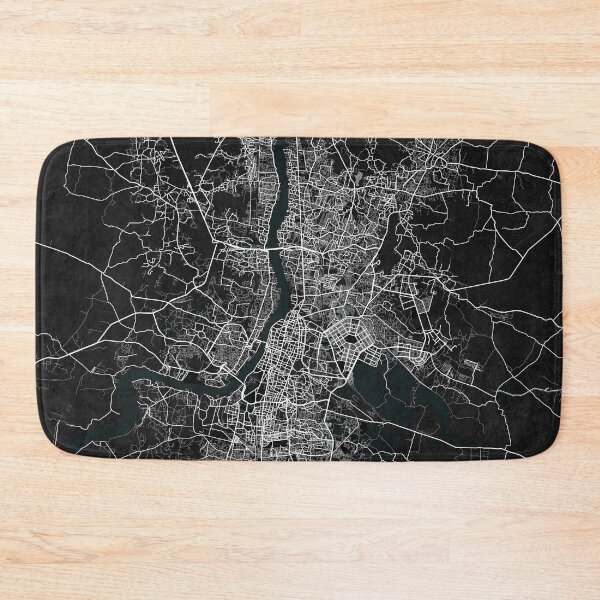 Item preview, Kolkata City Map of India - Dark designed and sold by deMAP.