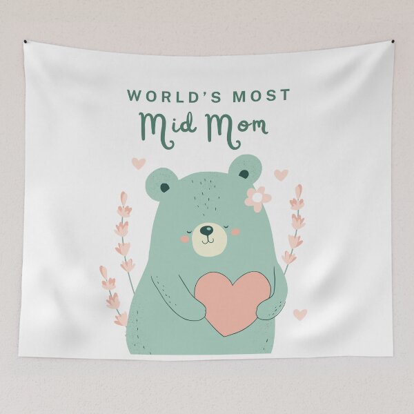 Item preview, Worlds Most Mid Mom designed and sold by AlpacaSmokes.