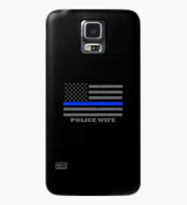 POLIZIFORM-DÜNNE BLAUE LINIE-FLAGGE Hülle & Skin für Samsung Galaxy