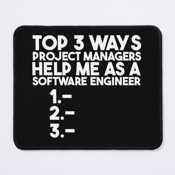 Item preview, Top 3 ways - Project Manager - Software Engineer designed and sold by brindled.
