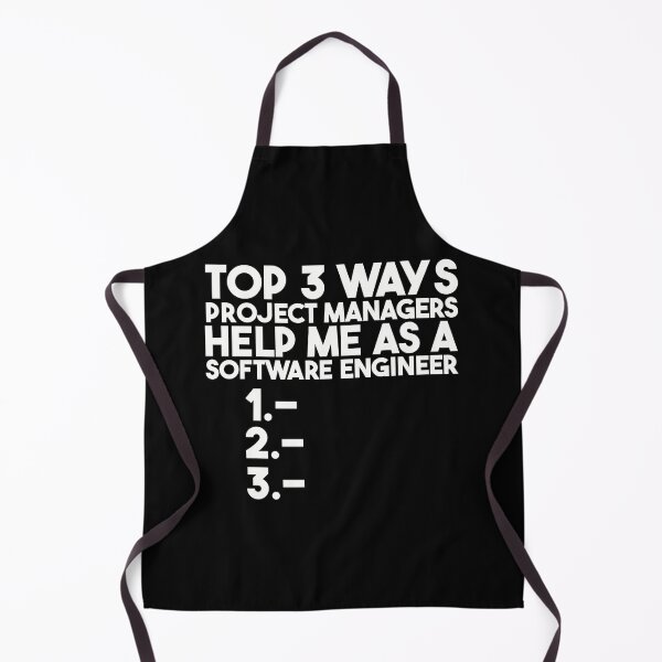 Item preview, Top 3 ways - Project Manager - Software Engineer designed and sold by brindled.