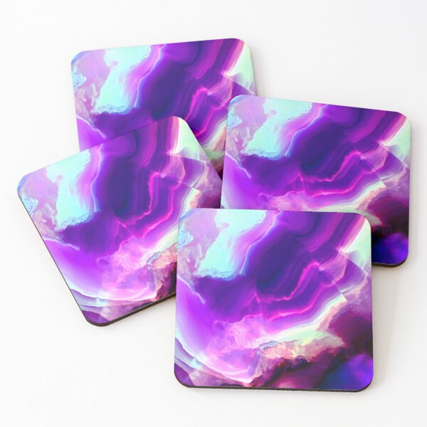 Item preview, Purple amethyst abstract marbled pattern design designed and sold by patterncrow.