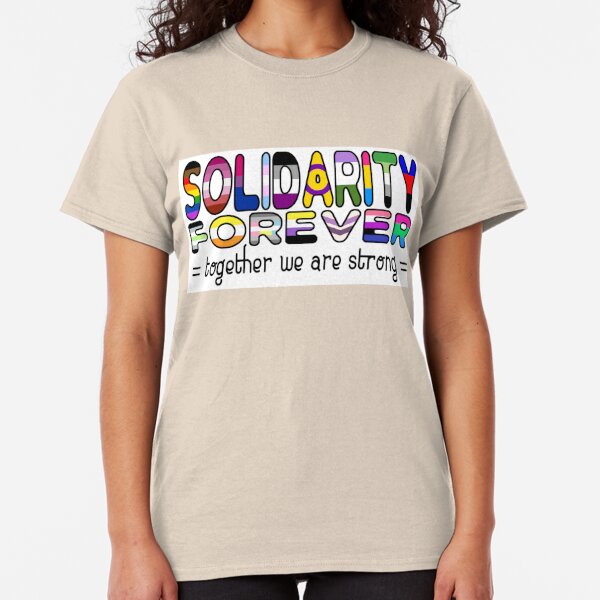 in solidarity t shirt