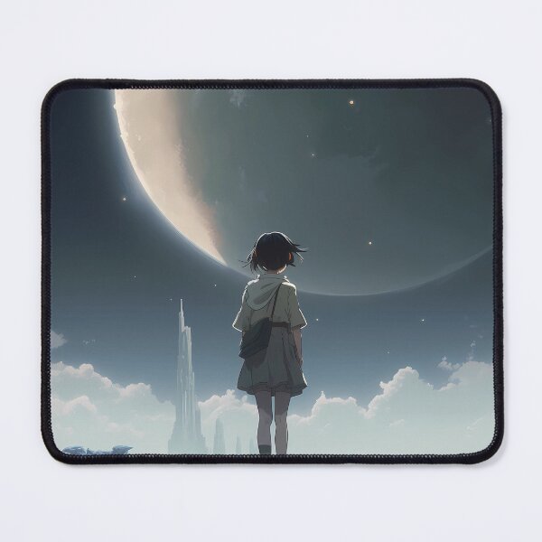 Item preview, A little girl walking on the moon designed and sold by Ragdollcat.